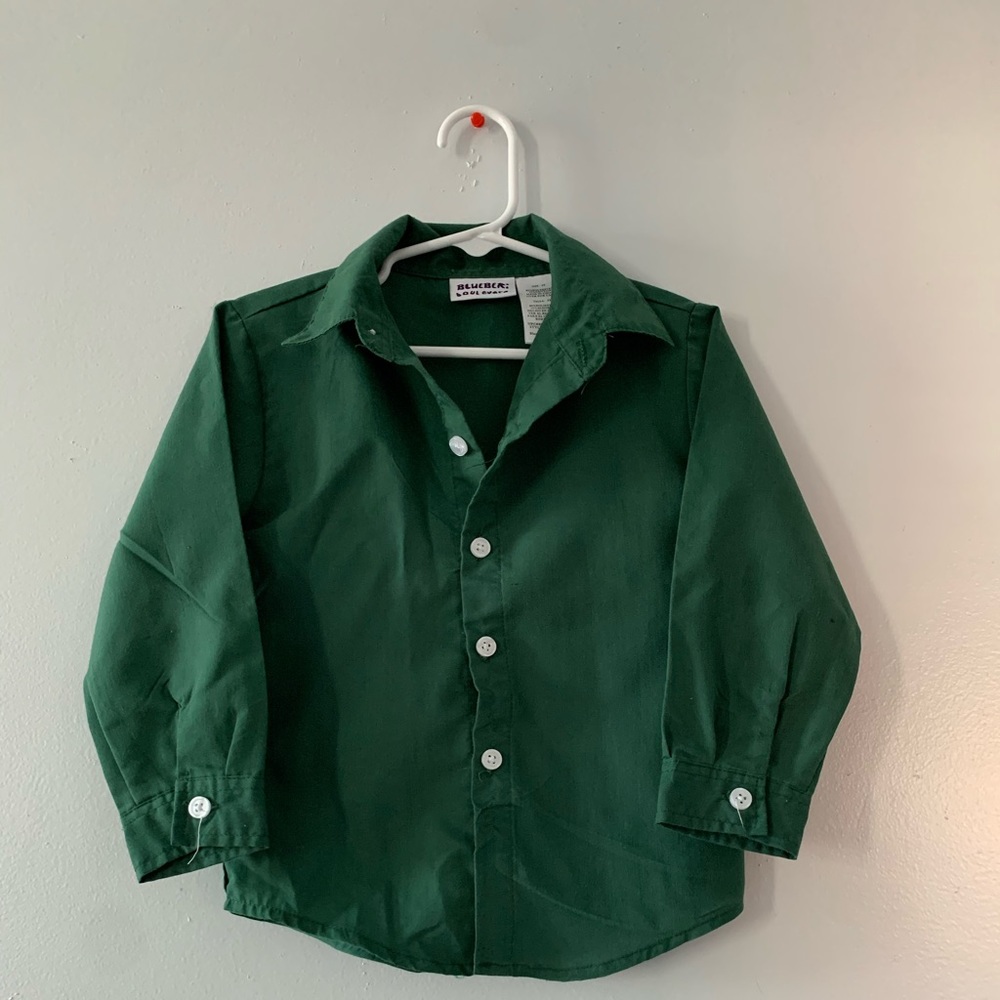 Blueberi Button Up